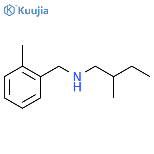 (2-methylbutyl)(2-methylphenyl)methylamine structure