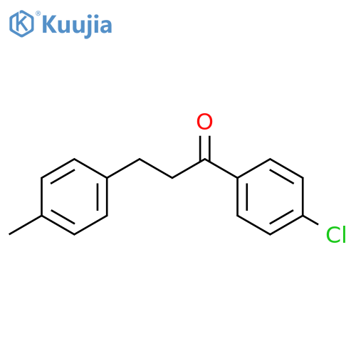 4'-Chloro-3-(4-methylphenyl)propiophenone structure