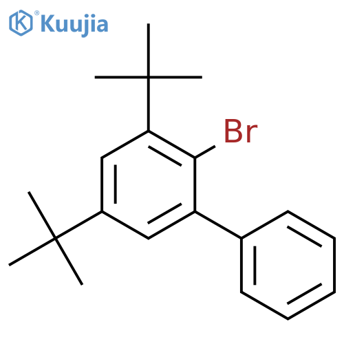 1,1'-Biphenyl, 2-bromo-3,5-bis(1,1-dimethylethyl)- structure