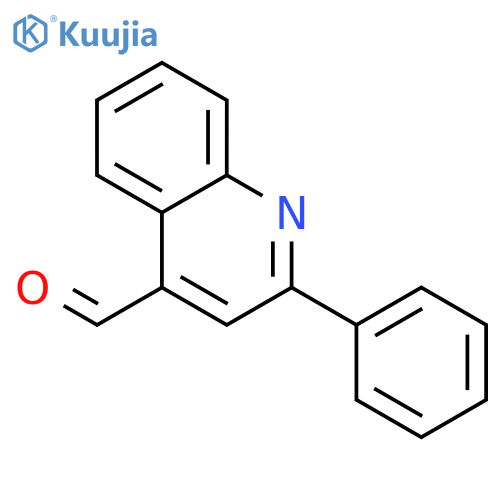 4-Quinolinecarboxaldehyde, 2-phenyl- structure