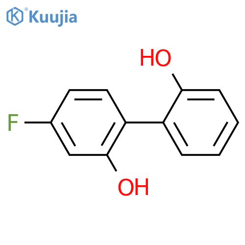 5-fluoro-2-(2-hydroxyphenyl)phenol structure
