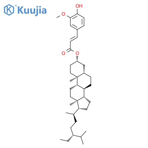 trans-Feruloylstigmastanol structure