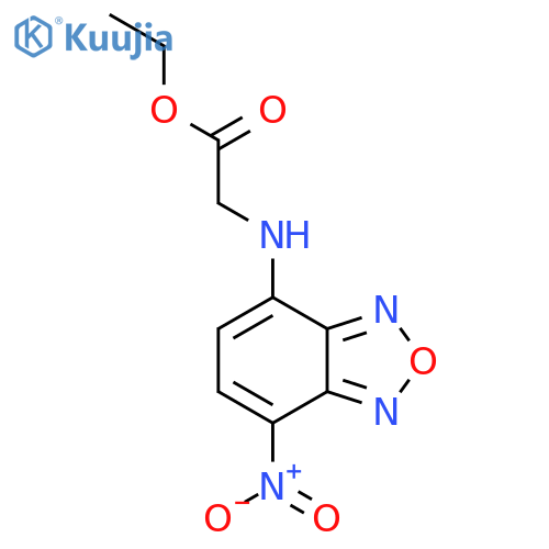 ethyl 2-(7-nitro-2,1,3-benzoxadiazol-4-yl)aminoacetate structure
