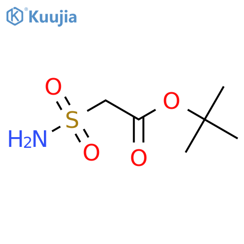 tert-butyl 2-sulfamoylacetate structure