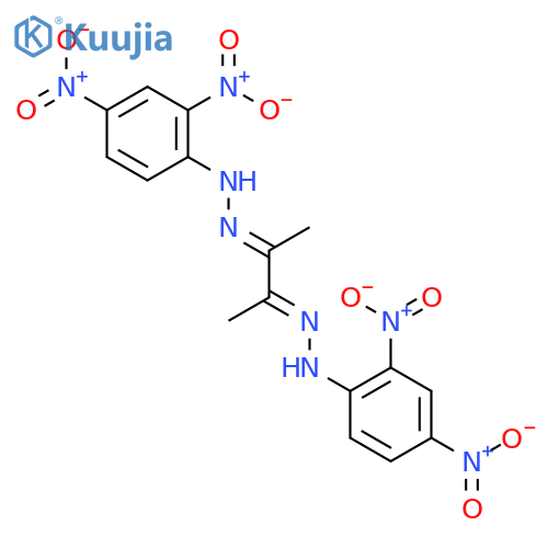 Diacetyl Bis(2,4-dinitrophenylhydrazone) structure