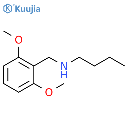 butyl(2,6-dimethoxyphenyl)methylamine structure