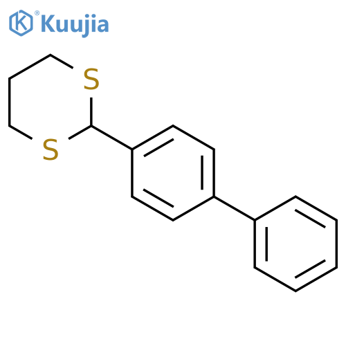 1,3-Dithian-2-yl, 2-[1,1'-biphenyl]-4-yl- structure