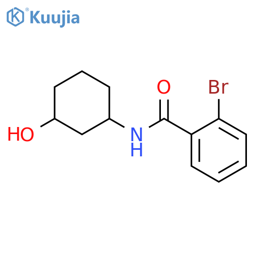 2-bromo-N-(3-hydroxycyclohexyl)benzamide structure