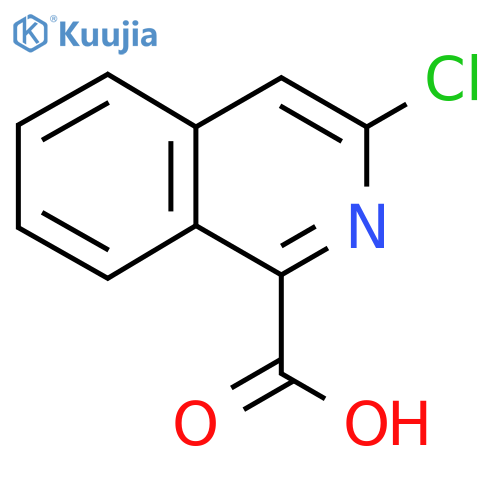 3-Chloroisoquinoline-1-carboxylic acid structure