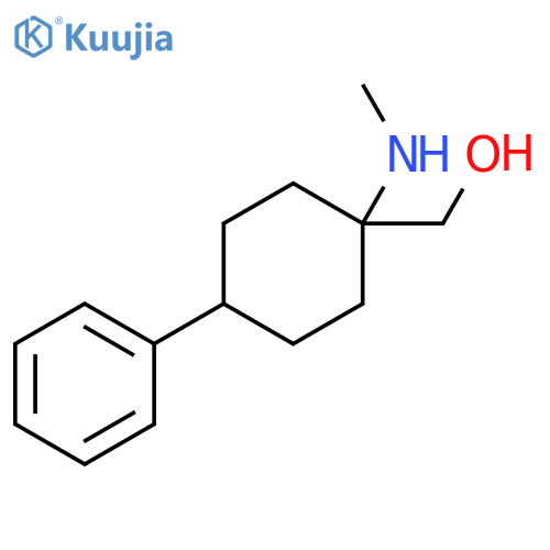 1-(Methylamino)-4-phenylcyclohexylmethanol structure