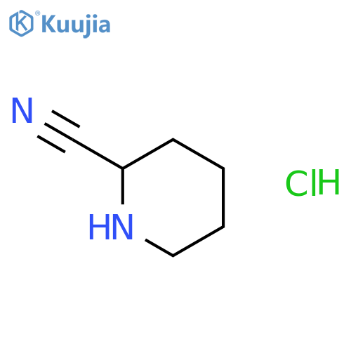 Piperidine-2-carbonitrile hydrochloride structure