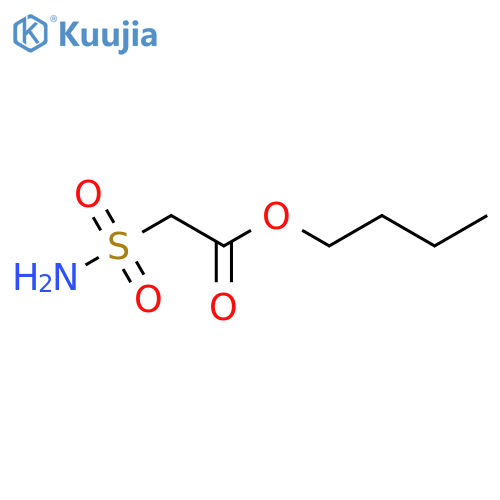 butyl 2-sulfamoylacetate structure