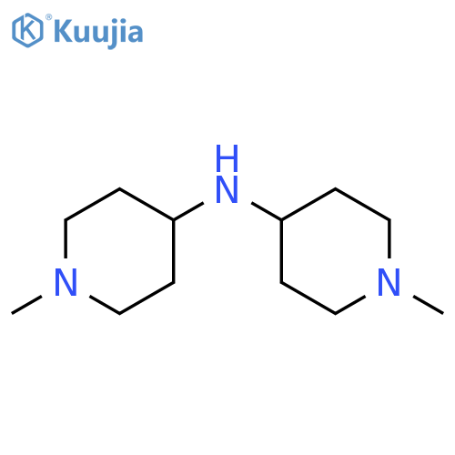 1-methyl-N-(1-methylpiperidin-4-yl)piperidin-4-amine structure