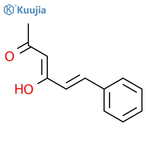 3,5-Hexadien-2-one, 4-hydroxy-6-phenyl-, (Z,E)- structure