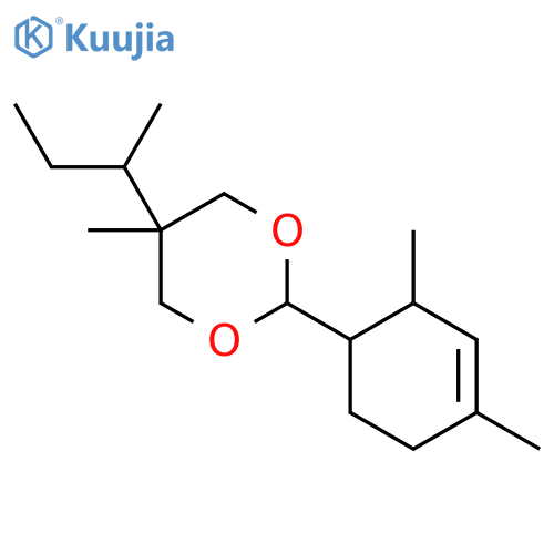 1,3-Dioxane,2-(2,4-dimethyl-3-cyclohexen-1-yl)-5-methyl-5-(1-methylpropyl)- structure