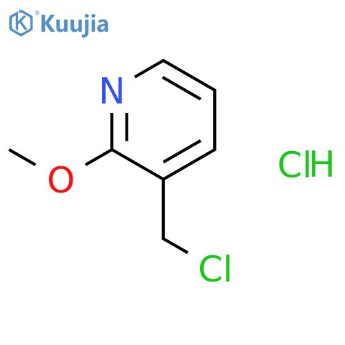 3-(Chloromethyl)-2-methoxypyridine hydrochloride structure