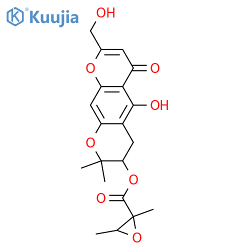 Hamaudol; (S)-form, 13-Hydroxy, 3-O-(2R*,3R*-epoxy-2-methylbutanoyl) structure