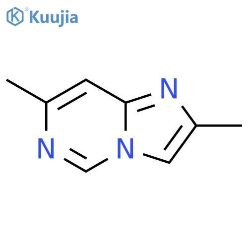 2,7-dimethyl-Imidazo[1,2-c]pyrimidine structure