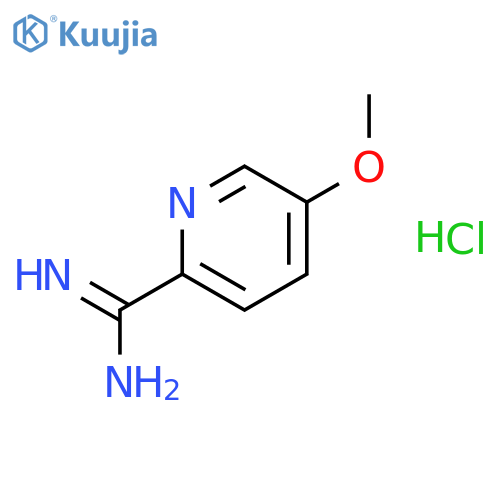 5-Methoxypicolinimidamide hydrochloride structure
