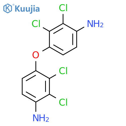 Benzenamine, 4,4'-oxybis[2,3-dichloro- structure