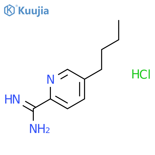 5-Butylpicolinimidamide hydrochloride structure