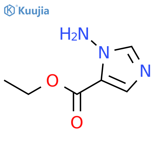 Ethyl 1-amino-1H-imidazole-5-carboxylate structure