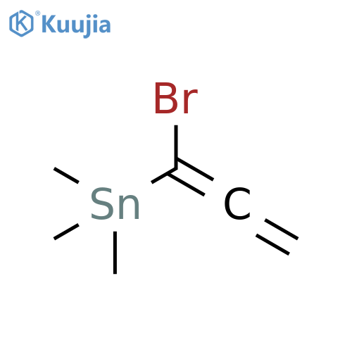 Stannane, (1-bromo-1,2-propadienyl)trimethyl- structure