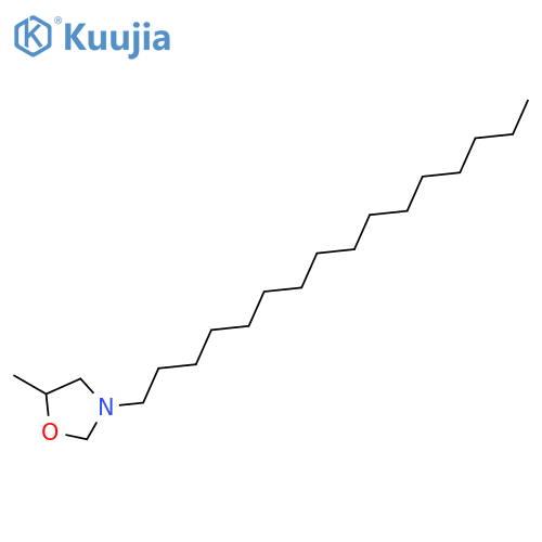 OXAZOLIDINE, 3-HEXADECYL-5-METHYL- structure