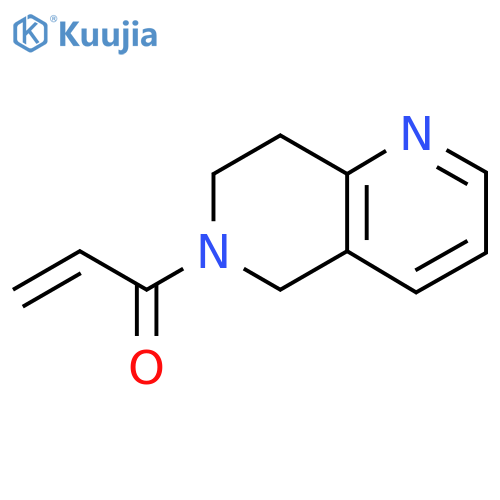 1-(5,6,7,8-Tetrahydro-1,6-naphthyridin-6-yl)prop-2-en-1-one structure