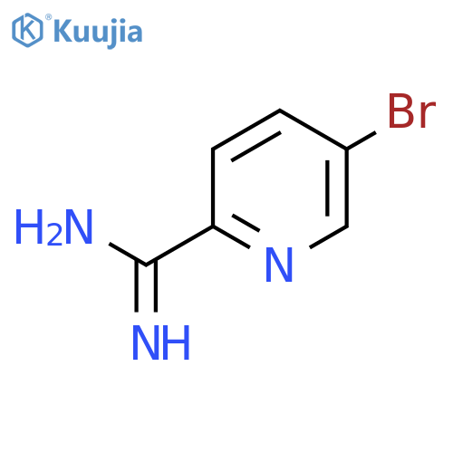 5-Bromopyridine-2-carboximidamide structure