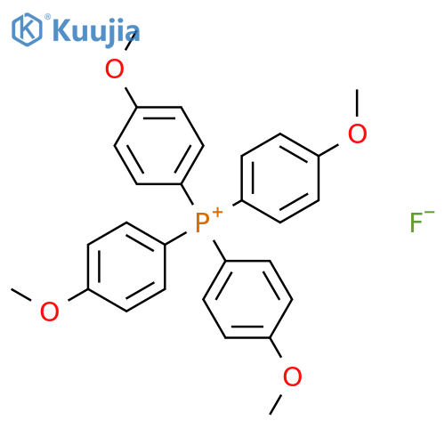 PHOSPHONIUM, TETRAKIS(4-METHOXYPHENYL)-, FLUORIDE structure