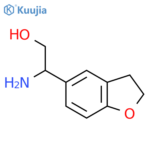 2-amino-2-(2,3-dihydro-1-benzofuran-5-yl)ethan-1-ol structure