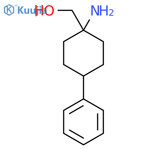 (1-Amino-4-phenylcyclohexyl)methanol structure