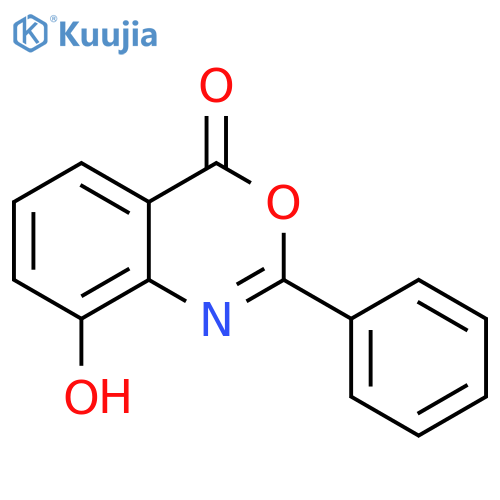 4H-3,1-Benzoxazin-4-one, 8-hydroxy-2-phenyl- structure