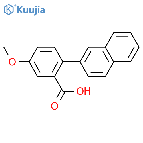 5-methoxy-2-naphthalen-2-ylbenzoic acid structure