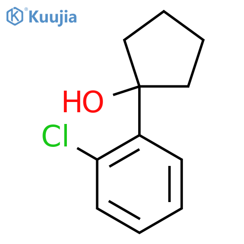 1-(2-Chlorophenyl)cyclopentanol structure