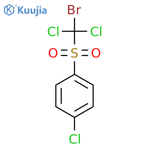 Benzene, 1-[(bromodichloromethyl)sulfonyl]-4-chloro- structure