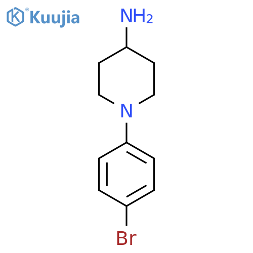 1-(4-Bromophenyl)piperidin-4-amine structure
