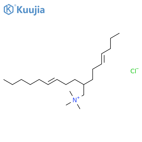 5-Undecen-1-aminium, 2-(3-heptenyl)-N,N,N-trimethyl-, chloride structure