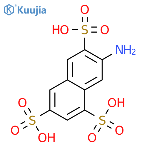 7-Aminonaphthalene-1,3,6-trisulfonic acid structure