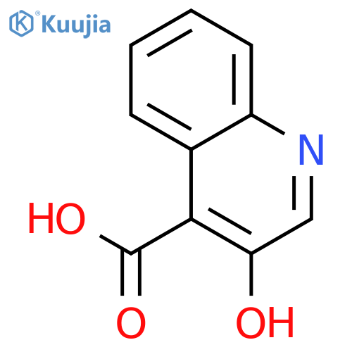 3-Hydroxyquinoline-4-carboxylic acid structure