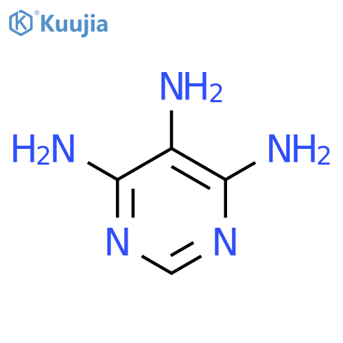 pyrimidine-4,5,6-triamine structure