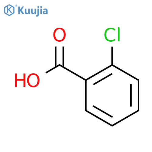 O-chlorobenzoic acid structure