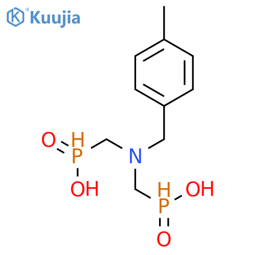Phosphinic acid, [[[(4-methylphenyl)methyl]imino]bis(methylene)]bis- structure