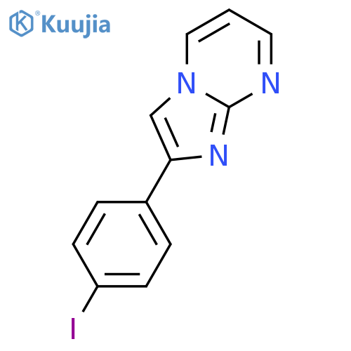 2-(4-Iodophenyl)imidazo1,2-apyrimidine structure