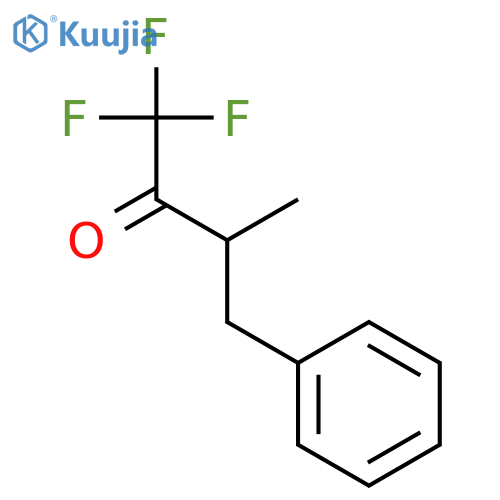 1,1,1-trifluoro-3-methyl-4-phenylbutan-2-one structure
