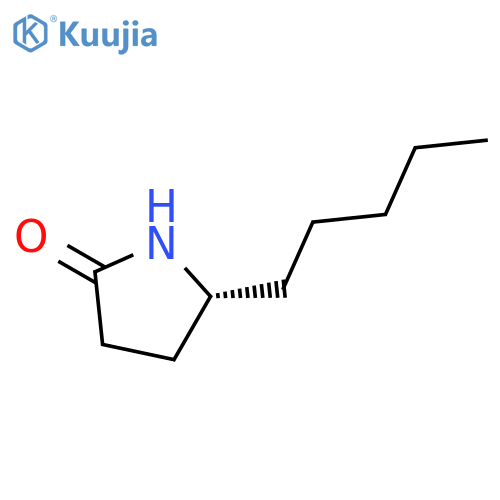 2-Pyrrolidinone, 5-pentyl-, (R)- structure