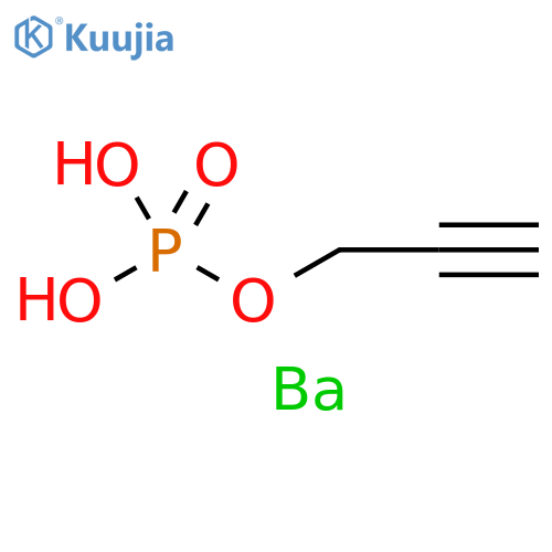Barium 2-propynyl phosphate (6CI) structure