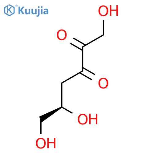 2,3-Hexanedione, 1,5,6-trihydroxy-, (5R)- structure