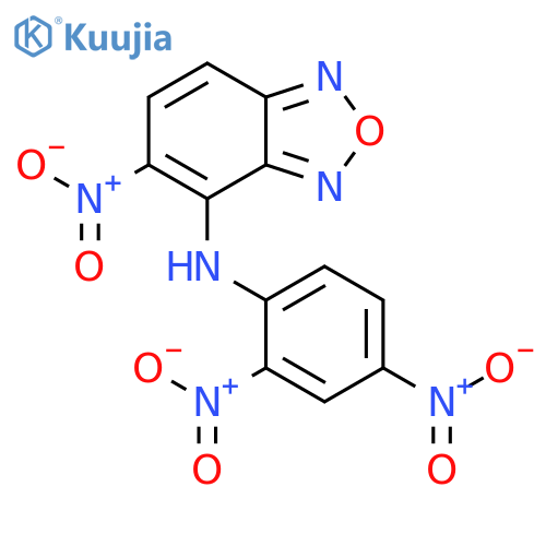 2,1,3-Benzoxadiazol-4-amine, N-(2,4-dinitrophenyl)-5-nitro- structure
